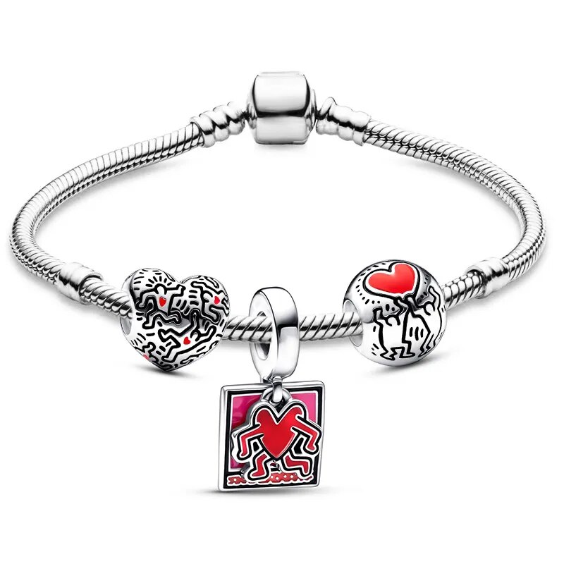 Bracelet Chipie-Charms KEITH HARRING 1