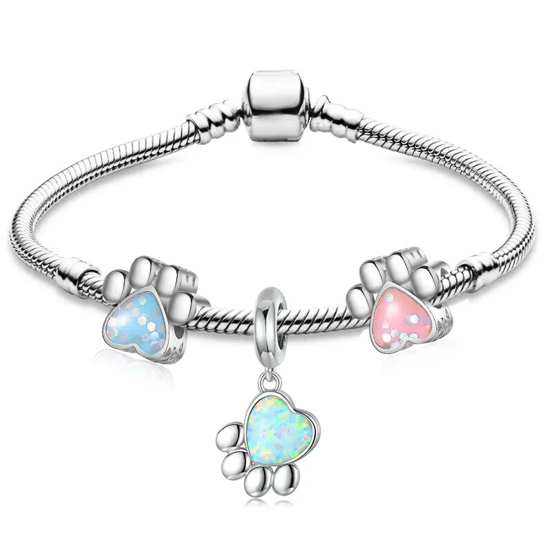 Bracelet Chipie-Charms TRACE DE PATTES