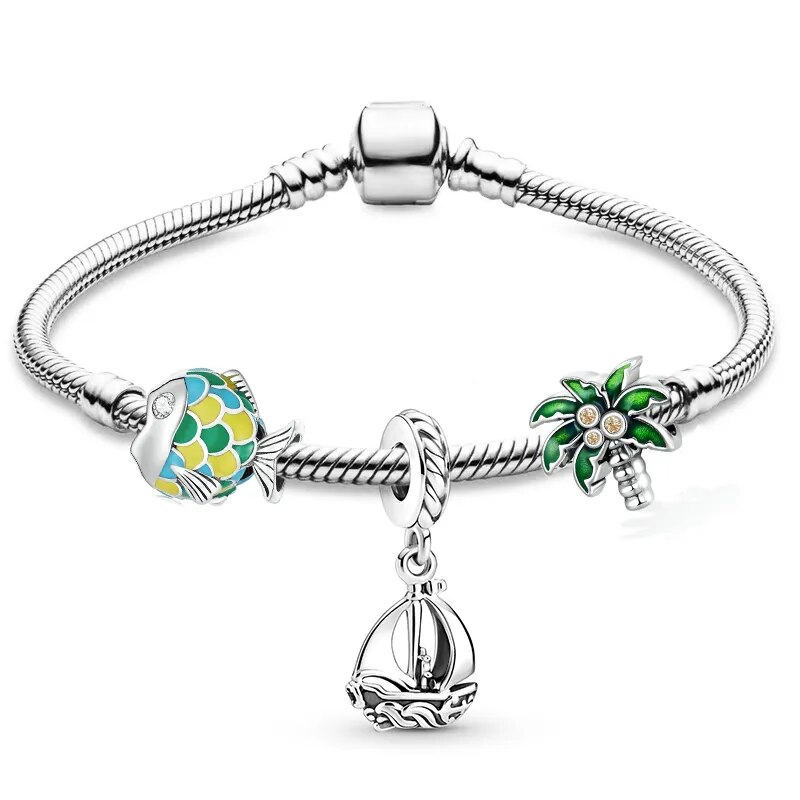 Bracelet Chipie-Charms VOYAGE et FETE 4