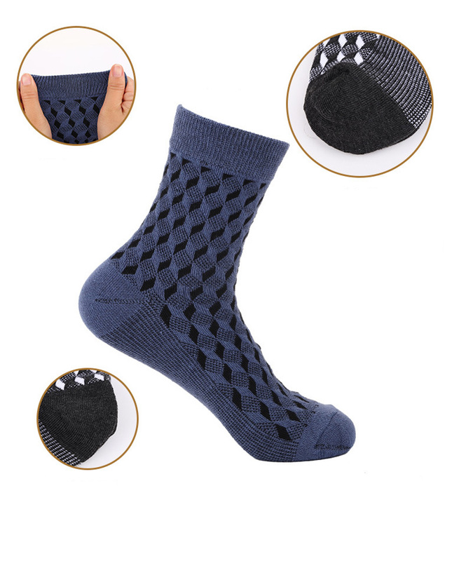 Lot de 5 Chaussettes bambou pour homme