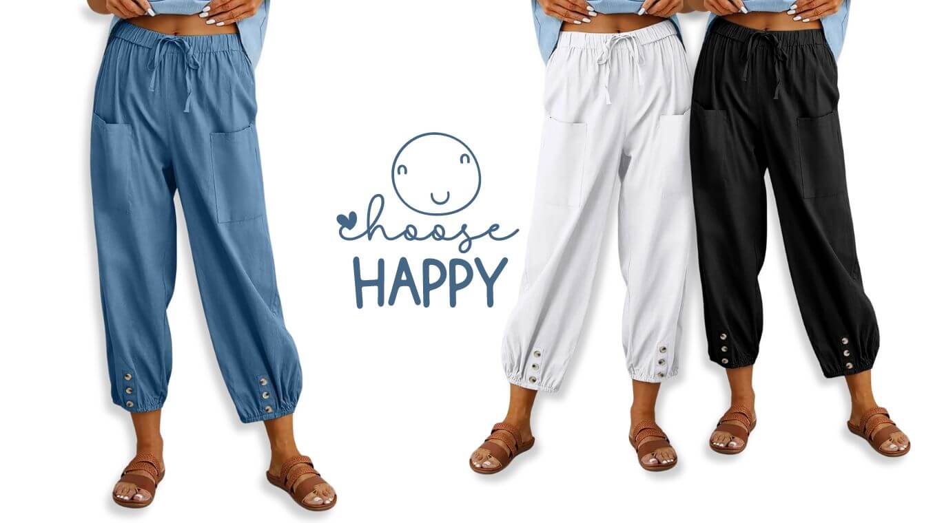 pantalon marge, yoga, sarouel, confort, lin, coton