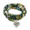 Bracelet MALA 108 perles vert