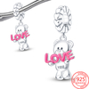 Perles-Charms en argent S925 Collection Amour-Chance
