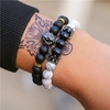 Force Naturelle : Bracelets Perles et Pierres pour Homme