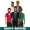 Happy Hipster