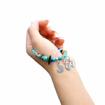 Bracelet Blue Charming bijou argent pour femme