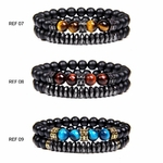 Bracelets de perles naturelles POUR LUI GoHappy (3)