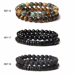 Bracelets de perles naturelles POUR LUI GoHappy (6)