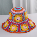 Chapeaux de paille Crochet, chapeau de plage bob