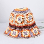 Chapeaux de paille Crochet, chapeau de plage bob