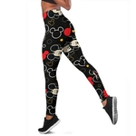 Leggings Disney Mickey Mouse yoga sport femme