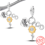 Perles-Charms en argent S925 Collection Amour-Chance