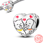 Perles-Charms en argent S925 Collection Amour-Chance
