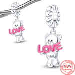 Perles-Charms en argent S925 Collection Amour-Chance