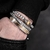 bracelet homme bijou, cadeau, oeil de tigre, protection, confiance, metal