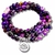 Bracelet MALA 108 perles violet