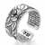 Bague Sutra du Lotus Argent 999 4