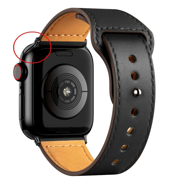 bracelet cuir pour montre connectée Apple watch, homme, femme