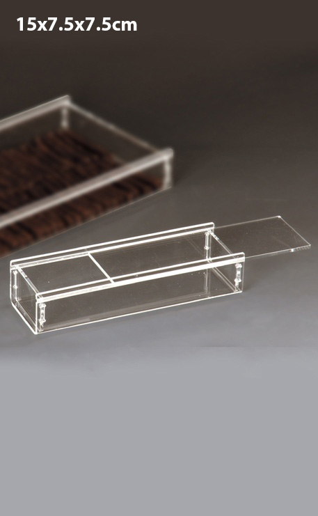 Boite Plexiglas avec Couvercle