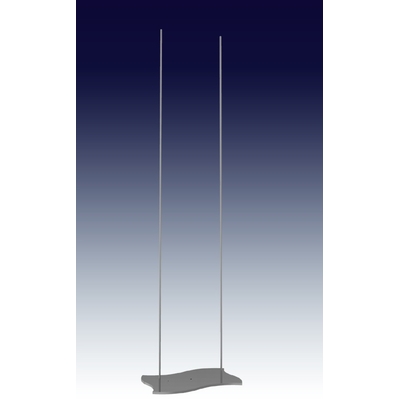 SUPPORT TOTEM POUR AFFICHAGE PLEXIGLAS