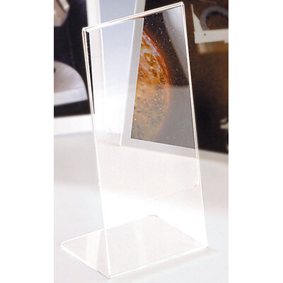 SUPPORT PLEXIGLAS INCLINÉ 1/2 A4 VERTICAL ET HORIZONTAL