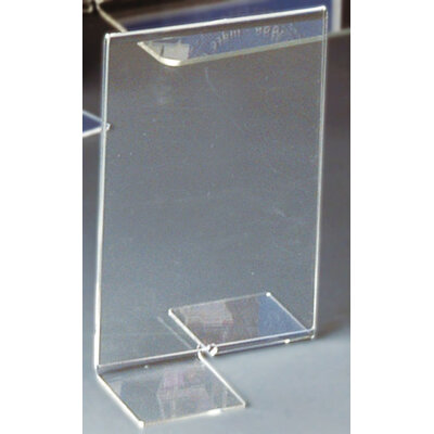 SUPPORT PLEXIGLAS VERTICAL A4 RECTO/VERSO