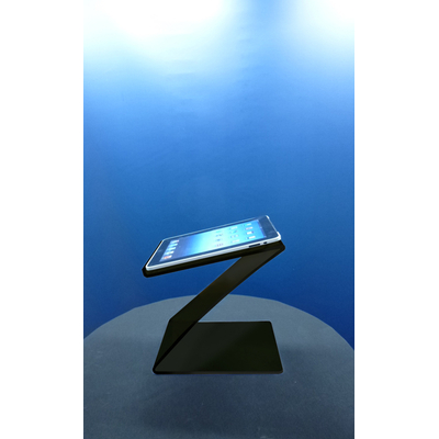 SUPPORT "Z" D'AFFICHAGE DE TABLE POUR IPAD / TABLETTES PLEXIGLAS NOIR