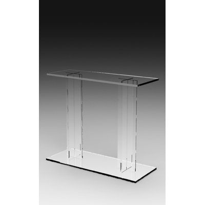 SELLETTE CROISILLON PLEXIGLAS DOUBLE 75CM