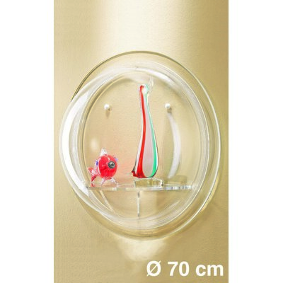 CLOCHE PLEXIGLAS MURALE BULLE 60CM