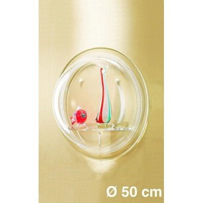 CLOCHE PLEXIGLAS MURALE BULLE 40CM
