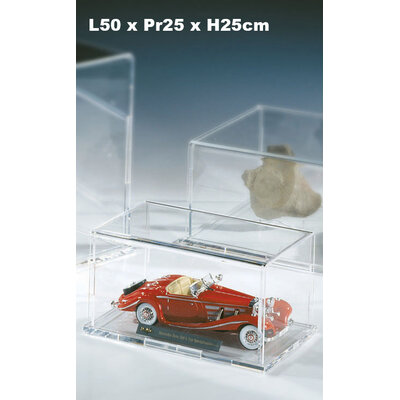 CAPOT PLEXIGLAS 50X25CM HAUTEUR 25CM