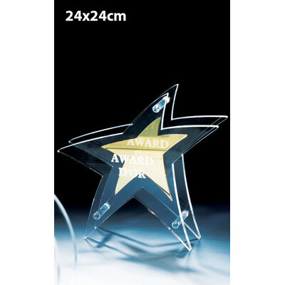 TROPHÉE PLEXIGLAS OPEN STAR