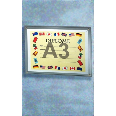 PORTE-DIPLÔME PLEXIGLAS FORMAT A3