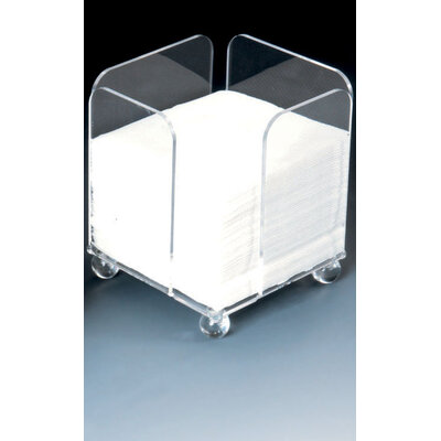 DISTRIBUTEUR DE SERVIETTES PAPIER 13X13CM