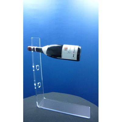 PORTE BOUTEILLE PLEXIGLAS DE TABLE