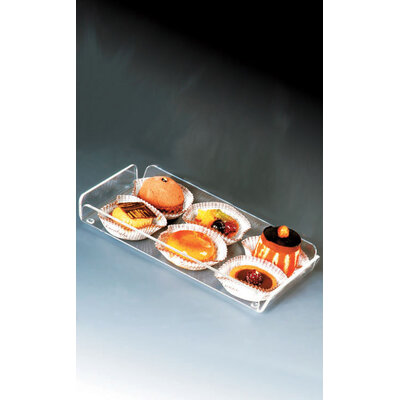 PLATEAU PLEXIGLAS 20X10CM