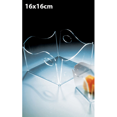 PANIÈRE PLEXIGLAS 16X16CM