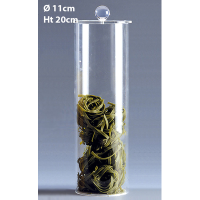 POT PLEXIGLAS Ø 11CM - HT 20CM