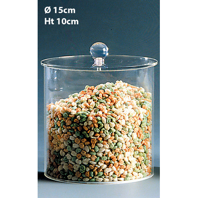 POT PLEXIGLAS Ø 15CM - HT 10CM
