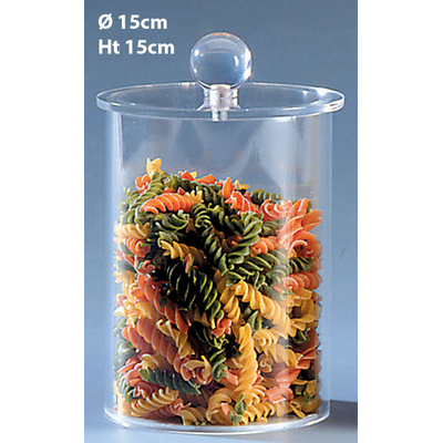 POT PLEXIGLAS Ø 15CM - HT 15CM