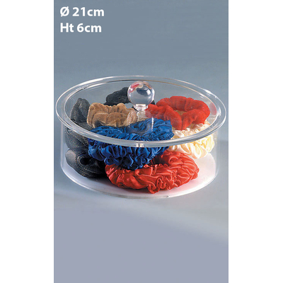 POT PLEXIGLAS Ø 21CM - HT 6CM