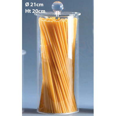 POT PLEXIGLAS Ø 21CM - HT 20CM