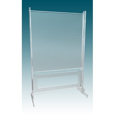 TABLEAU PLEXIGLAS SUR PIED POUR PRESENTOIRS PLEXIGLAS