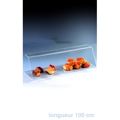 VITRINE PARE HALEINE PLEXIGLAS 100CM