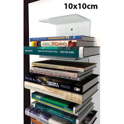 ÉTAGÈRE MURALE PLEXIGLAS 10CM
