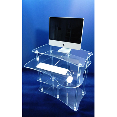 TABLE PLEXIGLASS INFORMATIQUE GM