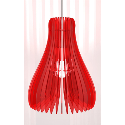 LUMINAIRE DÉCO PLEXIGLASS TULIPE