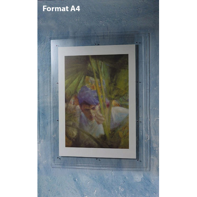 SUPPORT PLEXIGLASS CADRE PHOTO A4