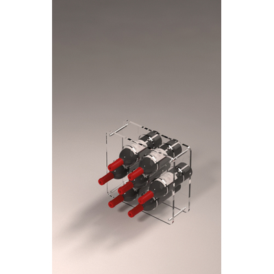 SUPPORT PLEXIGLAS 7 BOUTEILLES