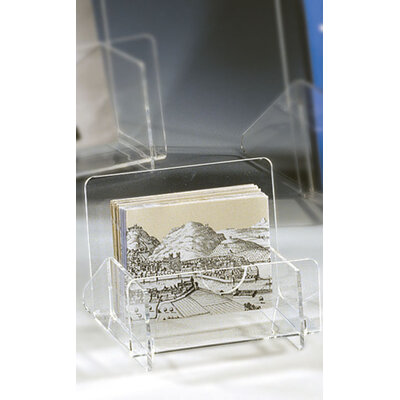 PRÉSENTOIR PLEXIGLAS PORTOIR CARTES DE VISITE